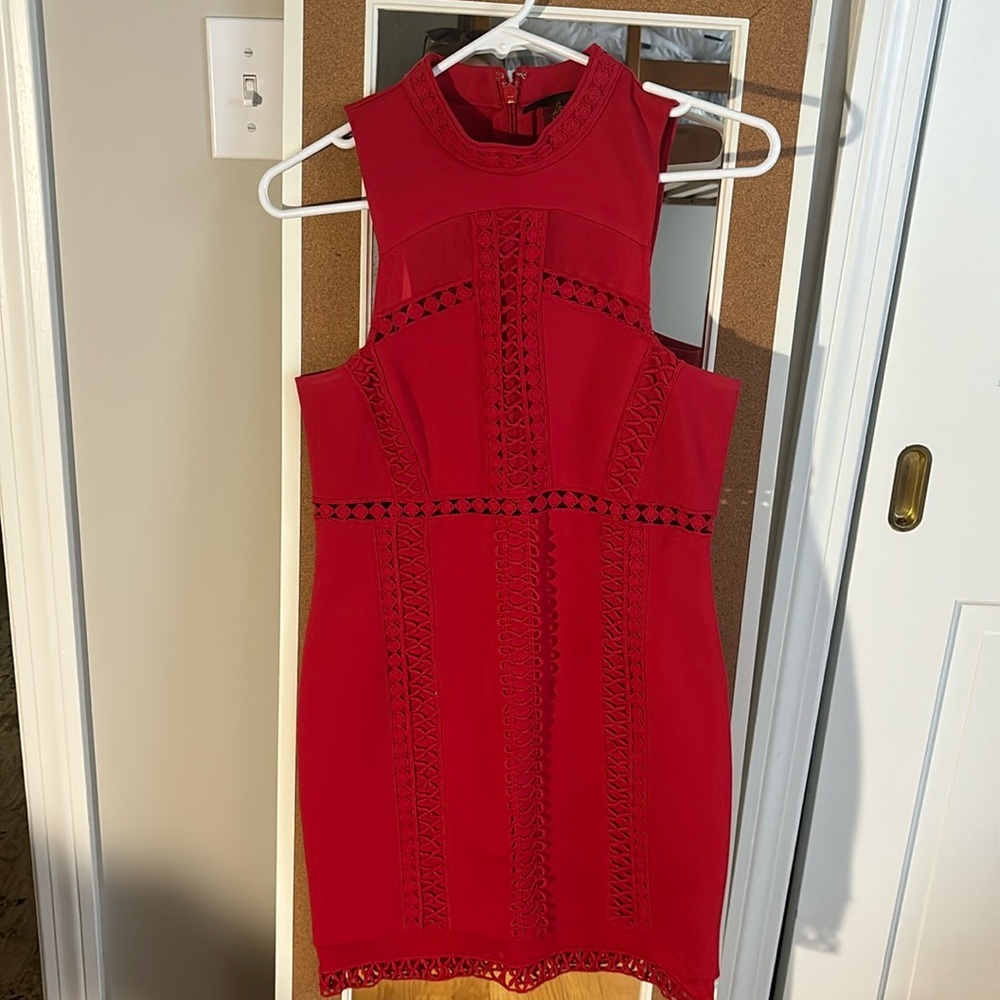 Free People Red Formal Dress